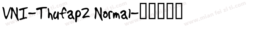 VNI-Thufap2 Normal字体转换